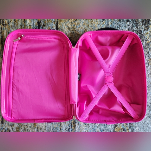 Hello Kitty Small Rolling Luggage Wheeled Roller Bag Personal Item NWT - Picture 2 of 7